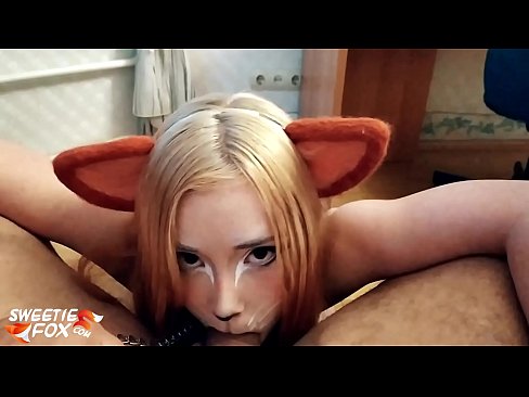 ❤️ Kitsune залгих дик, булэг нь түүний аманд ❤️❌ Порно видео манайд ❤